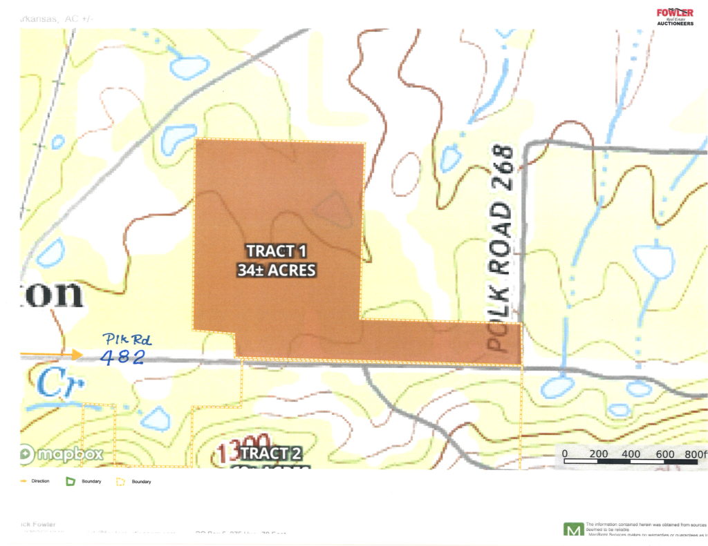 SOLD ** VACANT LAND AUCTION 103+/ Undeveloped Acres * Wooded, Pasture